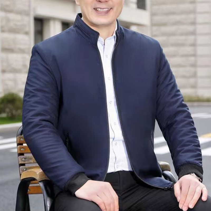 HUNTER | WARM FLEECE JACKET WITH ZIP-UP STAND COLLAR