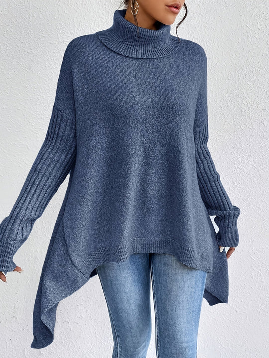 LEAH | OVERSIZED TURTLENECK SWEATER