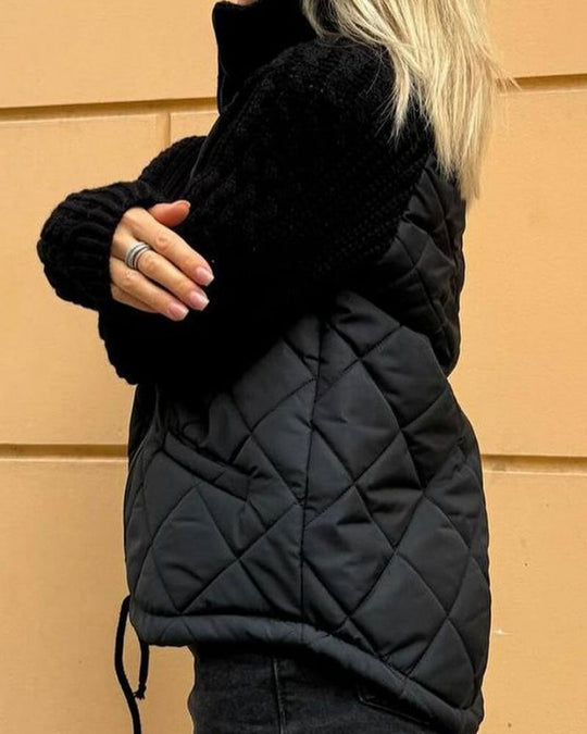 HAZEL | CASUAL KNITTED FLEECE JACKET