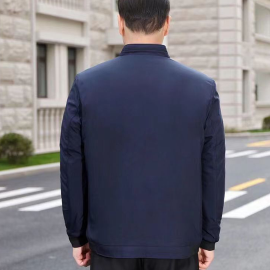 HUNTER | WARM FLEECE JACKET WITH ZIP-UP STAND COLLAR