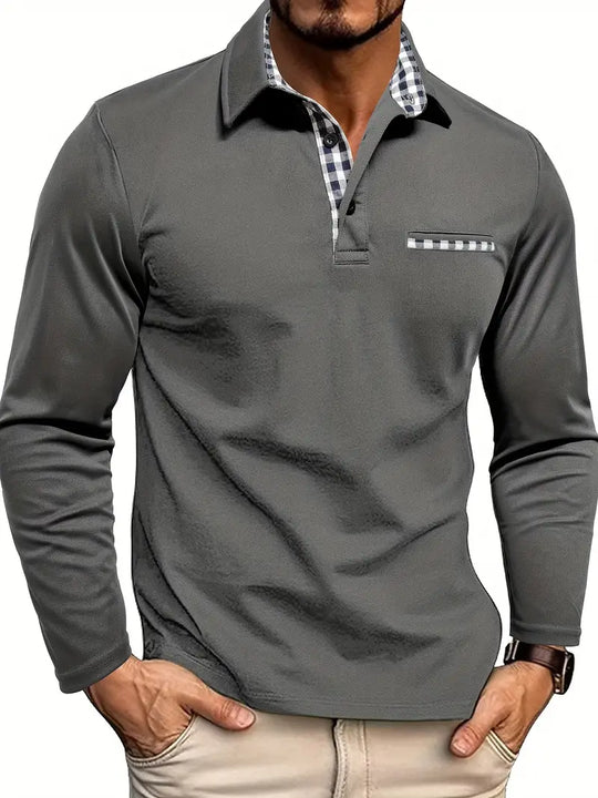 DANIEL | LONG-SLEEVE POLO SHIRT