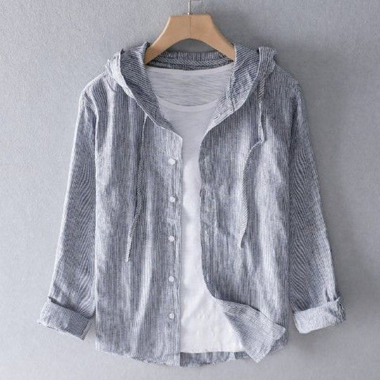 NOVA | LINEN HOODIE