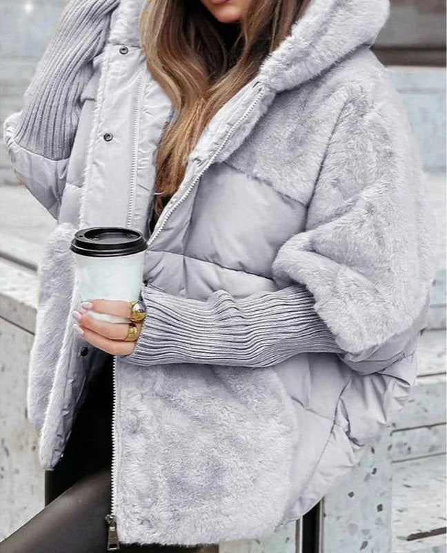 GEORGIA | WARM DOWN JACKET WITH HOOD