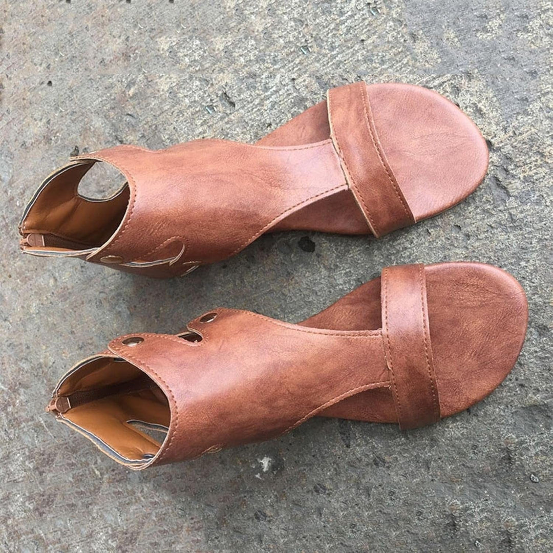 ELIANA | ORTHOPEDIC LEATHER SANDAL