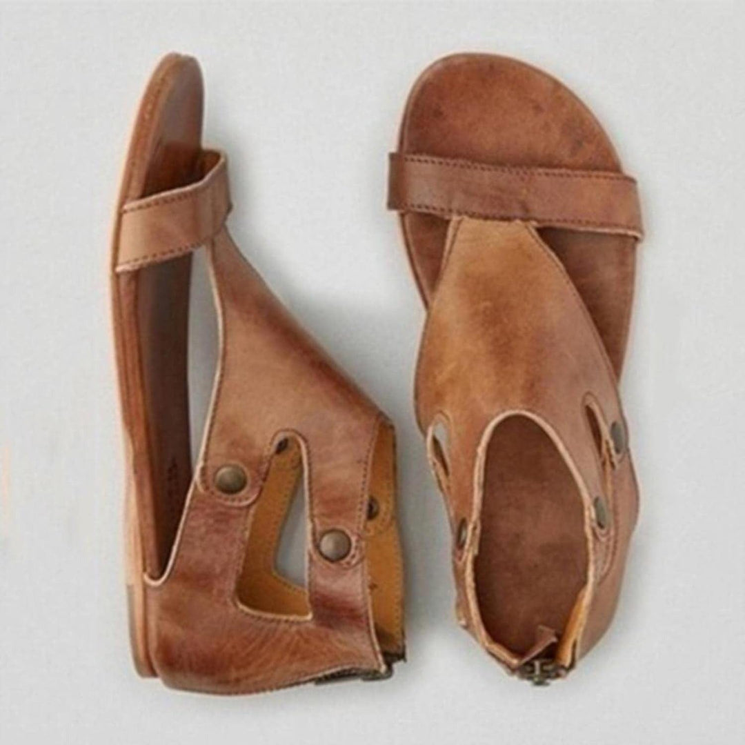 ELIANA | ORTHOPEDIC LEATHER SANDAL