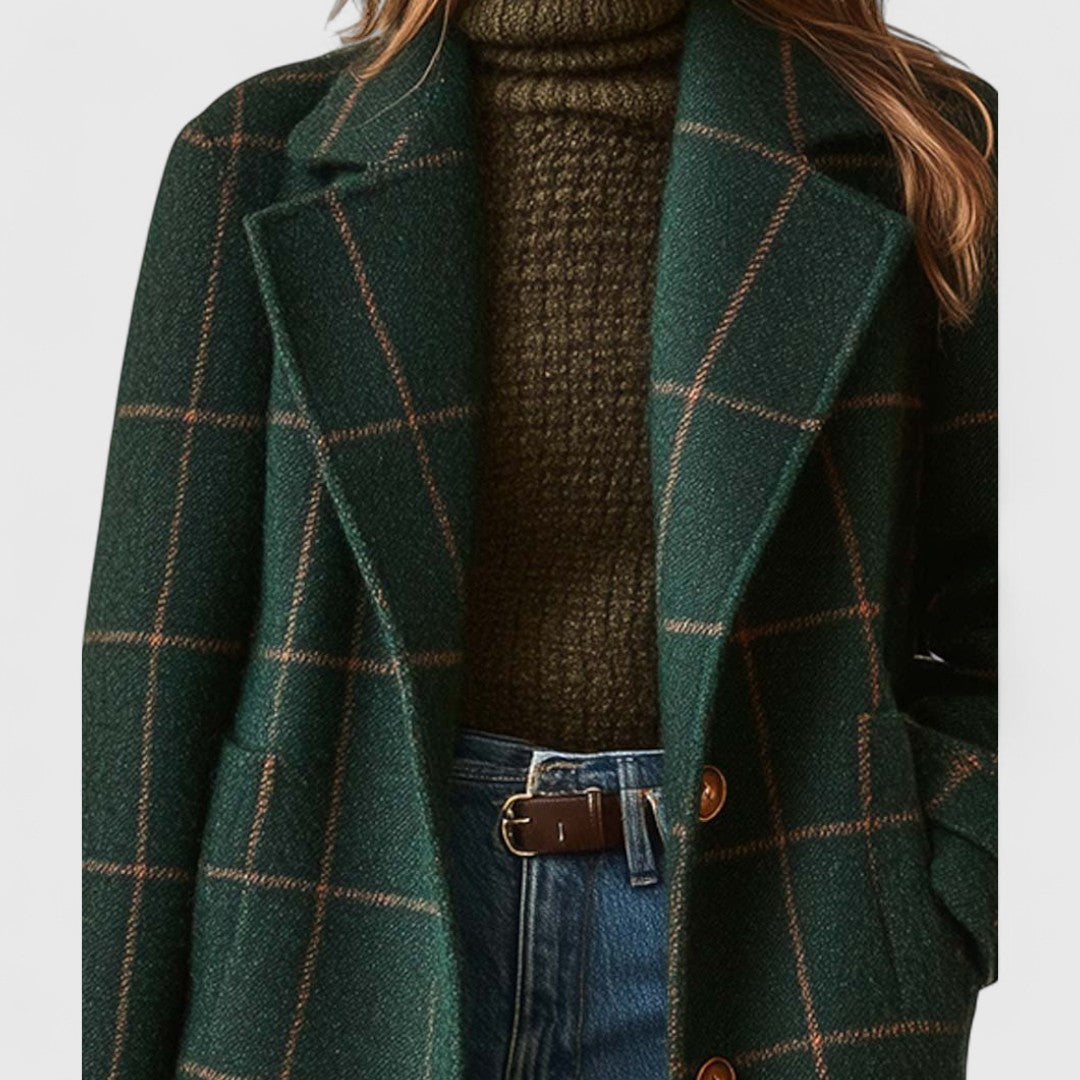 Fiona | Classic Check Coat