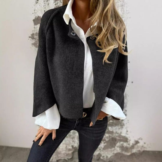 EMILY | SHORT JACKET WITH ELEGANT FLARED SLEEVES