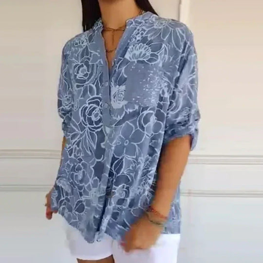 AMELIA | FLORAL PRINT BLOUSE