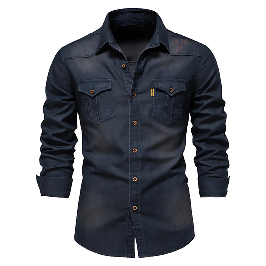 JIM | COTTON DENIM SHIRT