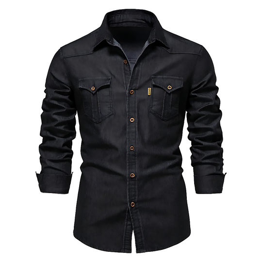JIM | COTTON DENIM SHIRT